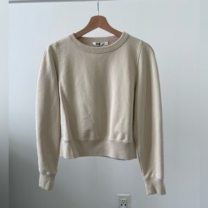 [Uniqlo] U Cotton Sweatshirt | ivory